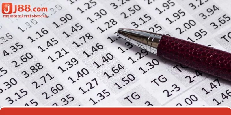 Tỷ lệ kèo nhà cái J88 thể hiện thông số mang đến lợi nhuận